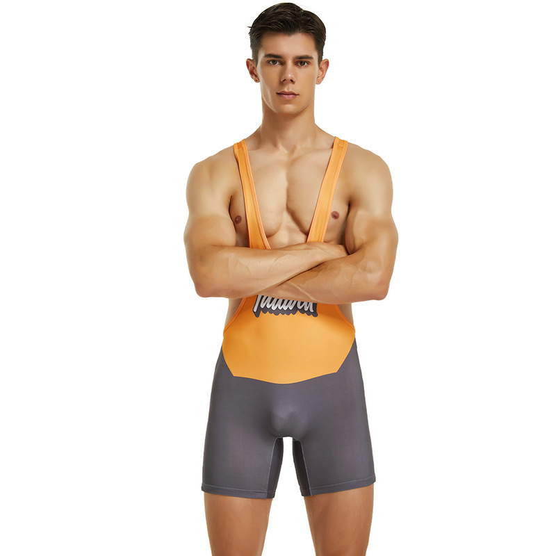 Fitness Wrestling Singlet Bodysuit - image 3