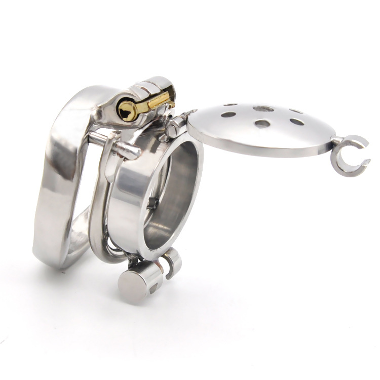 Flipped Metal Chastity Cage -WeLovePlugs