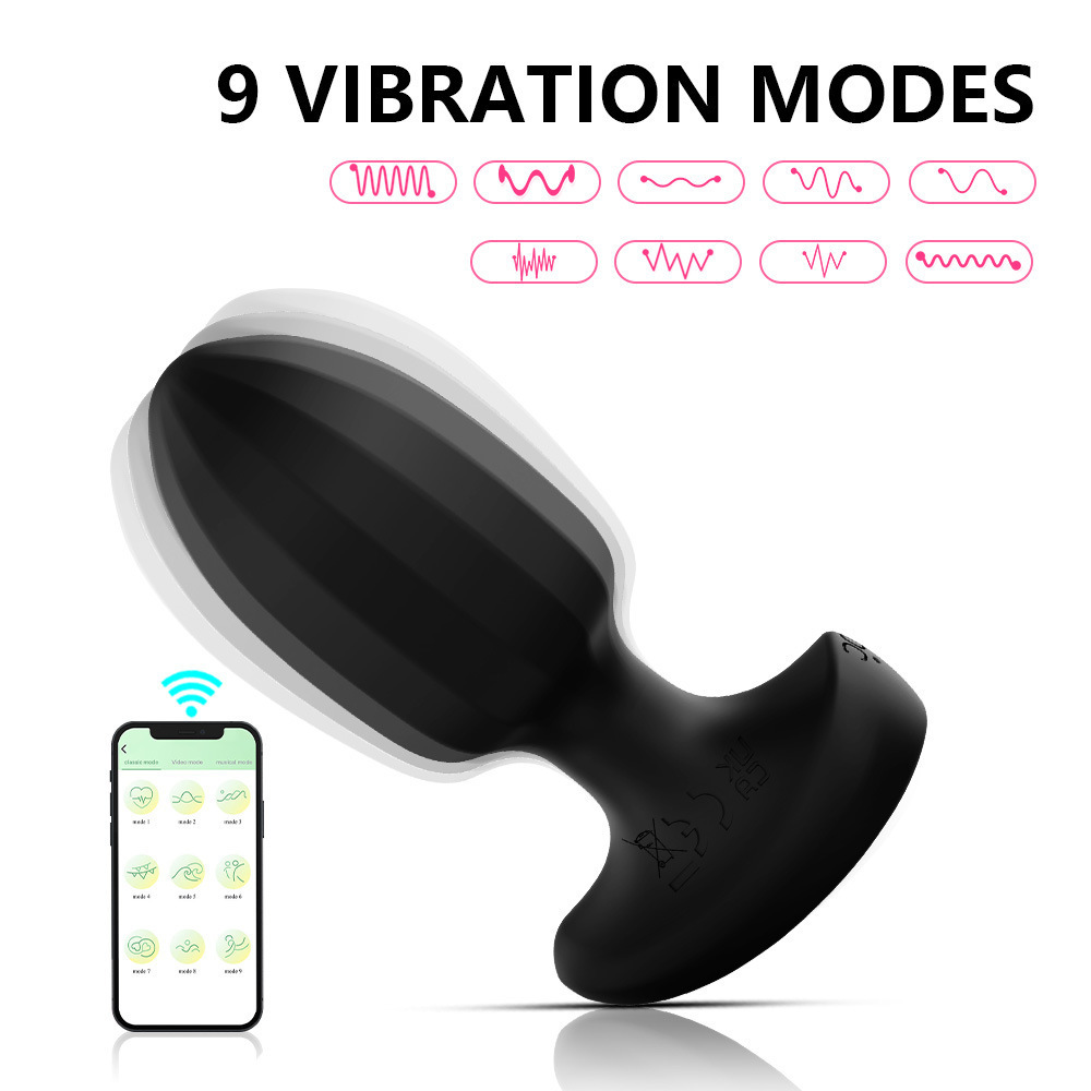 App Remote Control Smart Vibrating Anal Butt Plug