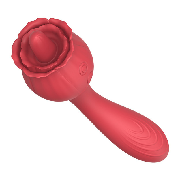 Rosebud Silicone Wand Massager Vibrator-WeLovePlugs