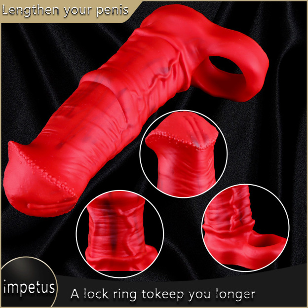 Crimson Stallion Silicone Plug-WeLovePlugs
