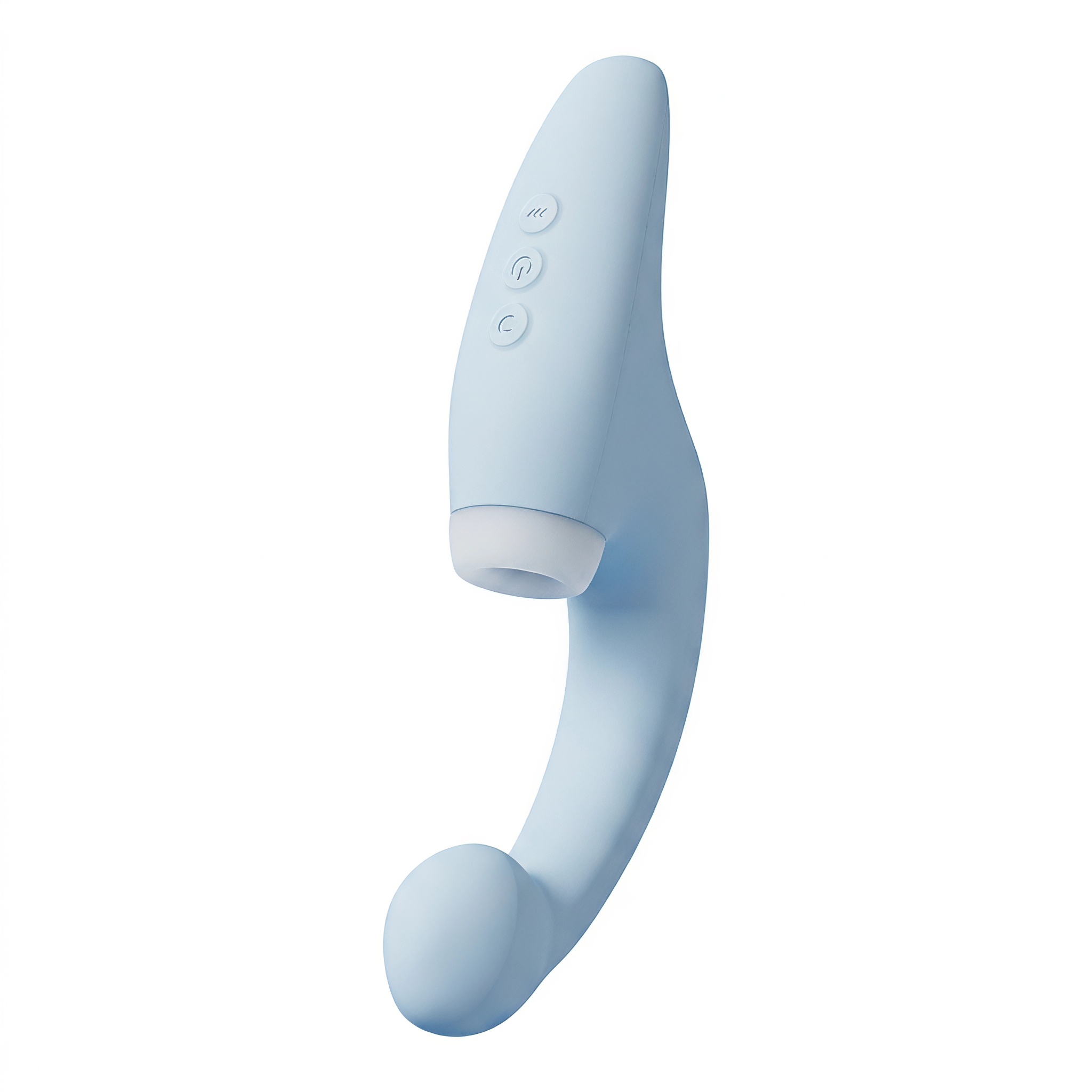 Bunny Suction & Vibration Massager - Blue - image 1