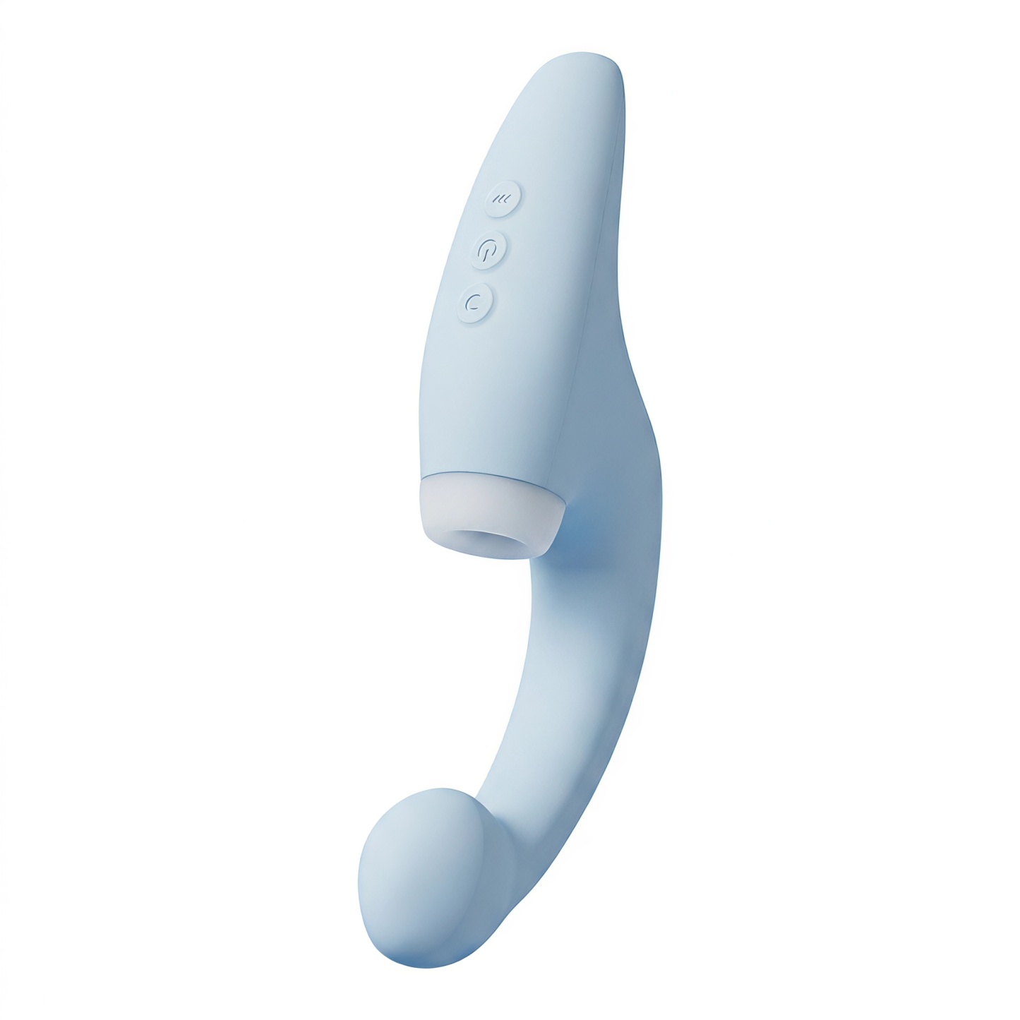 Bunny Suction & Vibration Massager - Blue - image 1