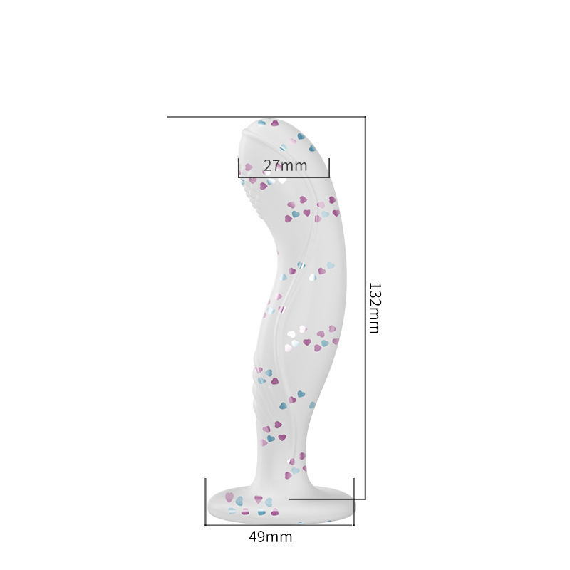 Tri-Color Silicone Butt Plug Dildo-WeLovePlugs