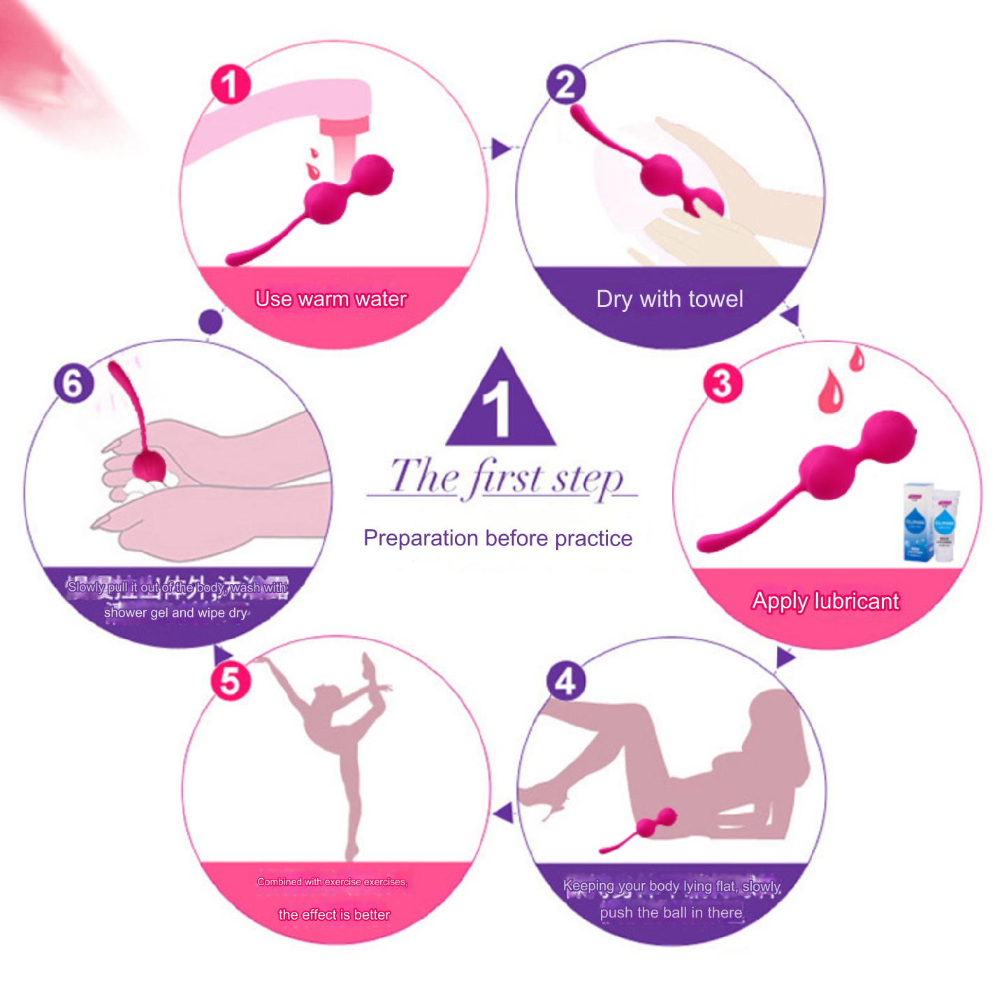 Silicone Kegel Ball -WeLovePlugs