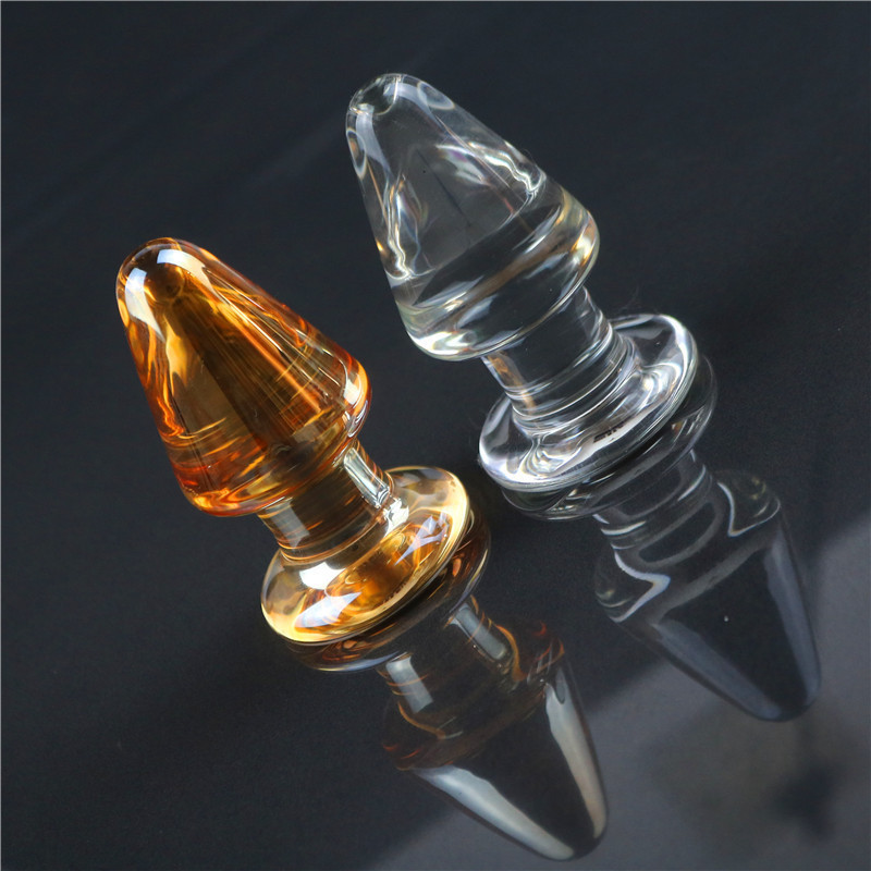 Smooth Glass Anal Plug - image 3