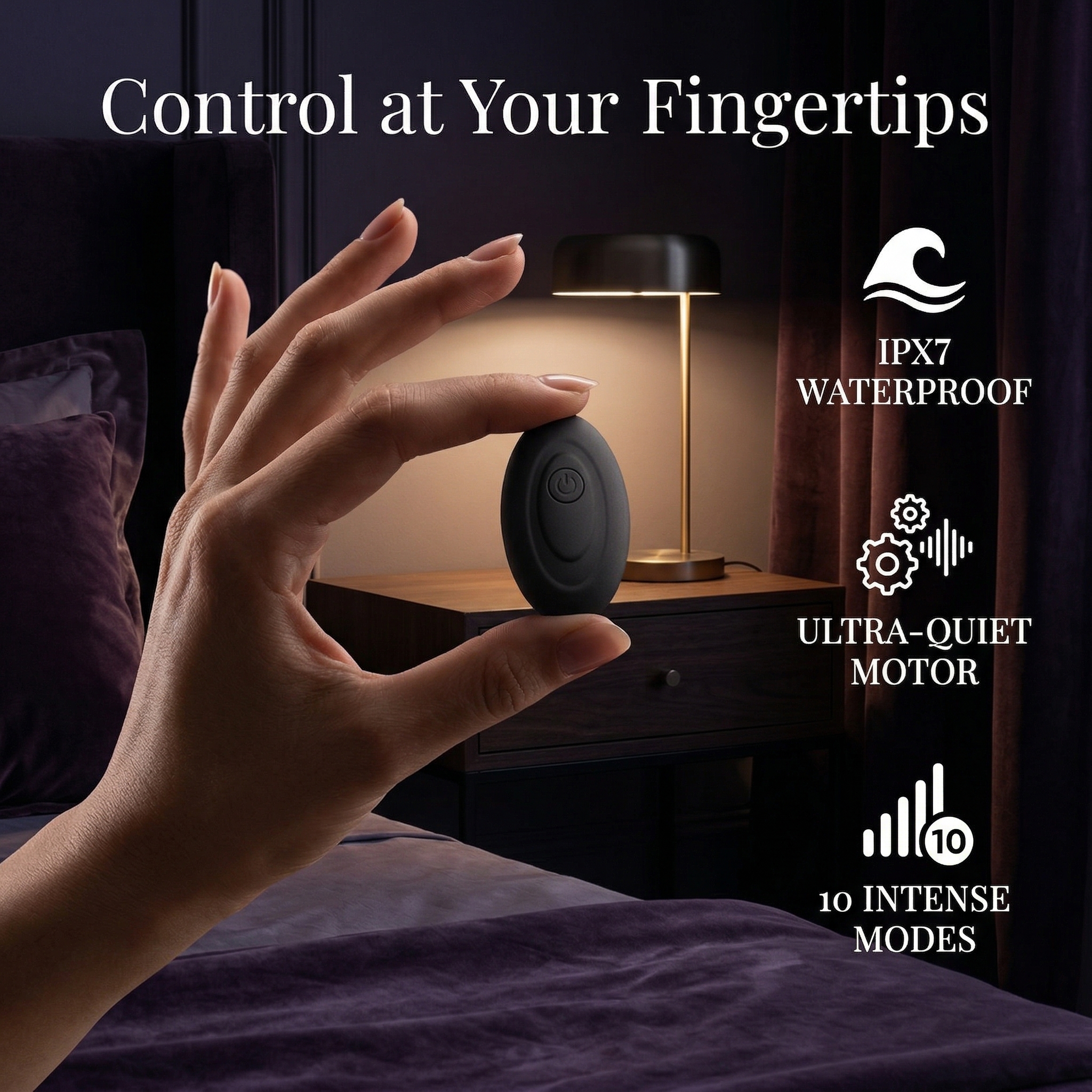 Remote Control Spiral Texture Vibrating Anal Massager - image 4