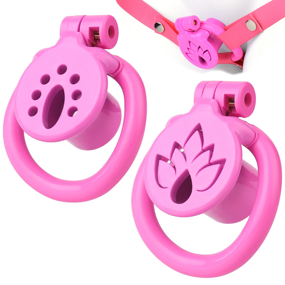 Breathable Sissy Chastity Cage with Belt-WeLovePlugs