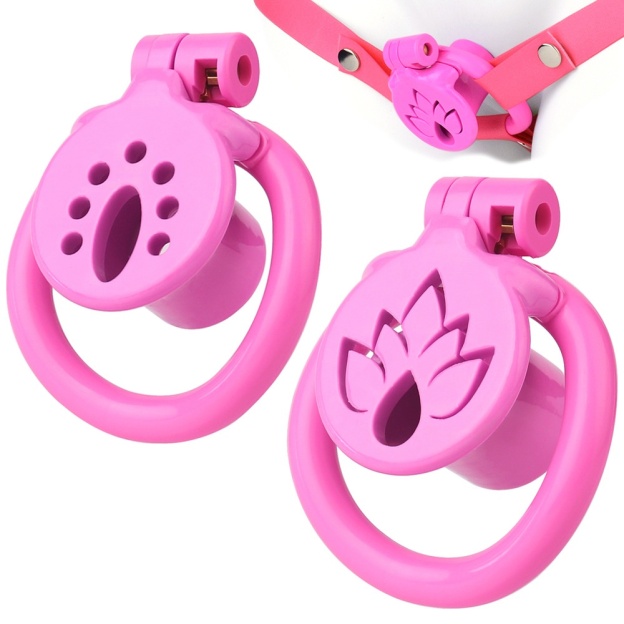 Breathable Sissy Chastity Cage with Belt-WeLovePlugs