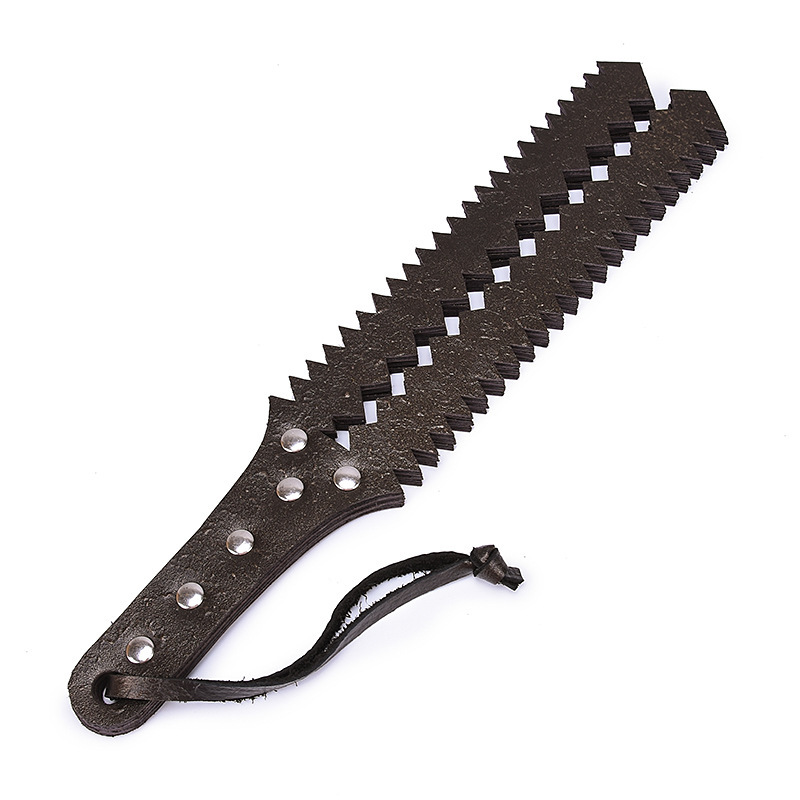 Serrated Faux Leather Flogger - image 4