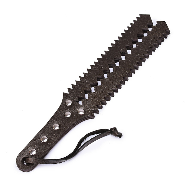 Serrated Faux Leather Flogger - image 4