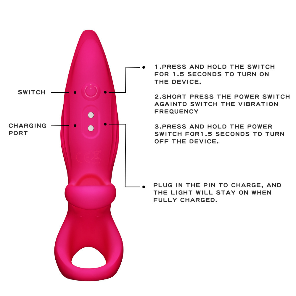 Six Finger Magic Set Vibrator Clitoris G-Spot Stimulator
