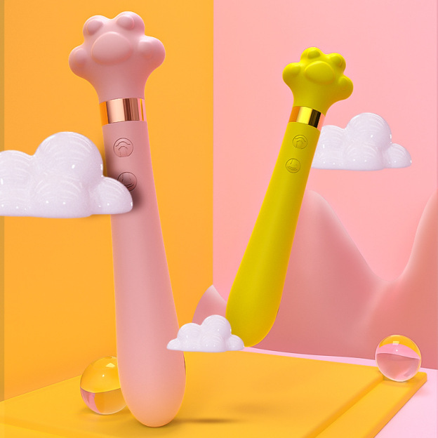 Cute Cat Paw 7 Flapping Clitoral G Spot Vibrator-WeLovePlugs