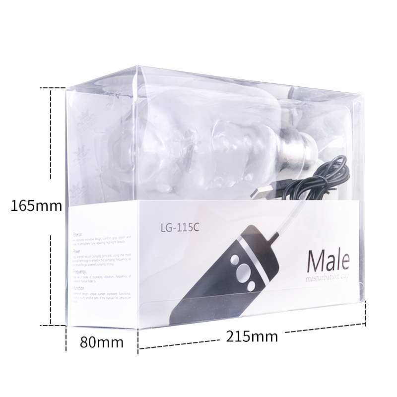Transparent Male Stimulator-WeLovePlugs