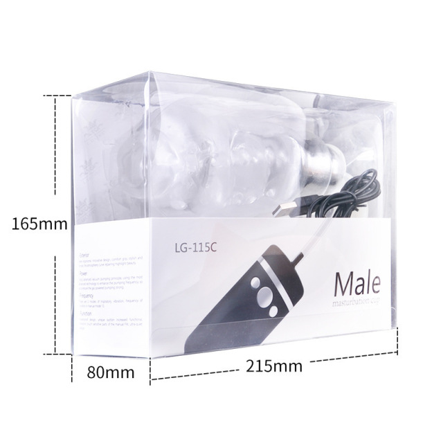Transparent Male Stimulator-WeLovePlugs