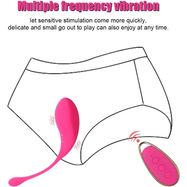 Wearable Remote Control Love Egg Pinpoint G-Spot Vibrator-WeLovePlugs