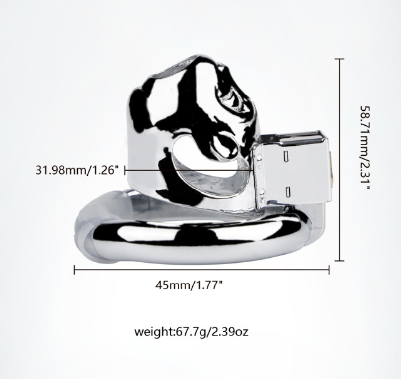 Monkey Face Chastity Cage -WeLovePlugs