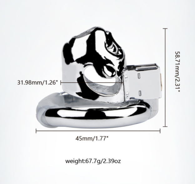 Monkey Face Chastity Cage -WeLovePlugs