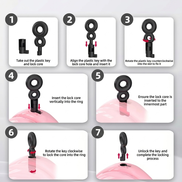 Aegis Flex Magnetic Silicone Chastity Cage - image 2