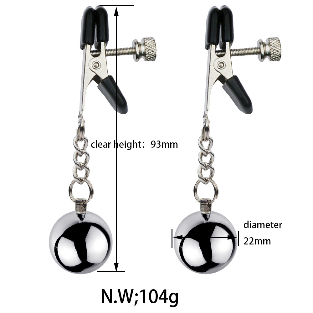BDSM Silicone End Nipple Clamps Nipple Clips