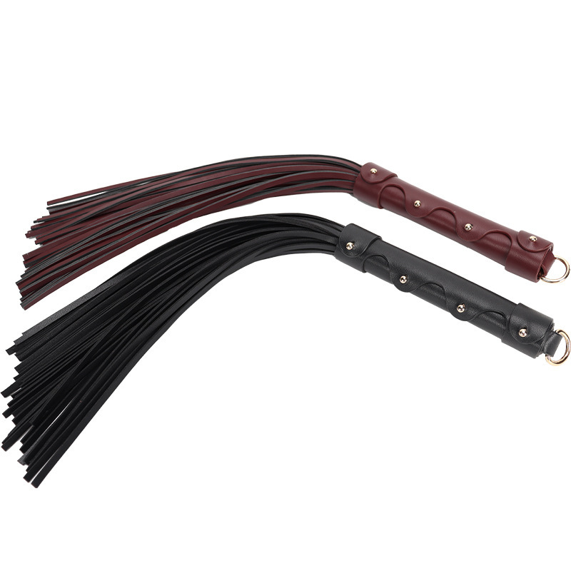 Chain Tassel Leather Whip - image 1