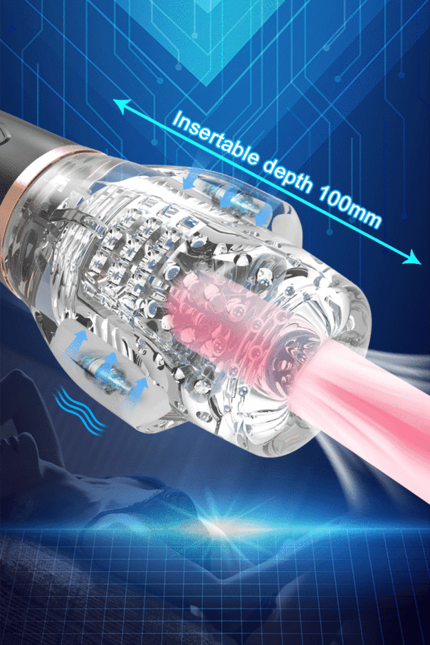 Sucking Good Masturbator 10 Vibrating Modes Stroker  -WeLovePlugs