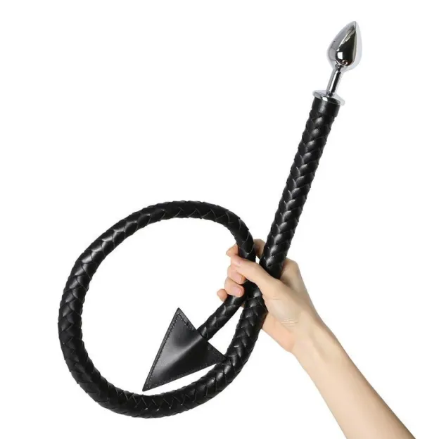 Cosplay Devil's Tail With A Butt Plug -WeLovePlugs