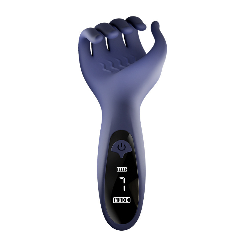 Rechargeable 10-Speed Male Vibrator with Magnetic Charge - L - image 7