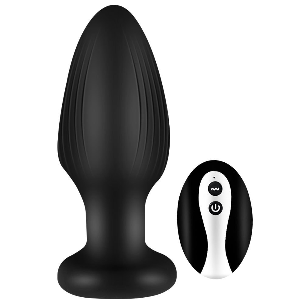 Multicolor Fox Tail Light Up Butt Plug with Remote 