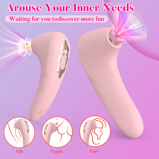 Whisper Kiss Vibrator Clit Stimulator – Suction Vibe for Toe-Curling Orgasms