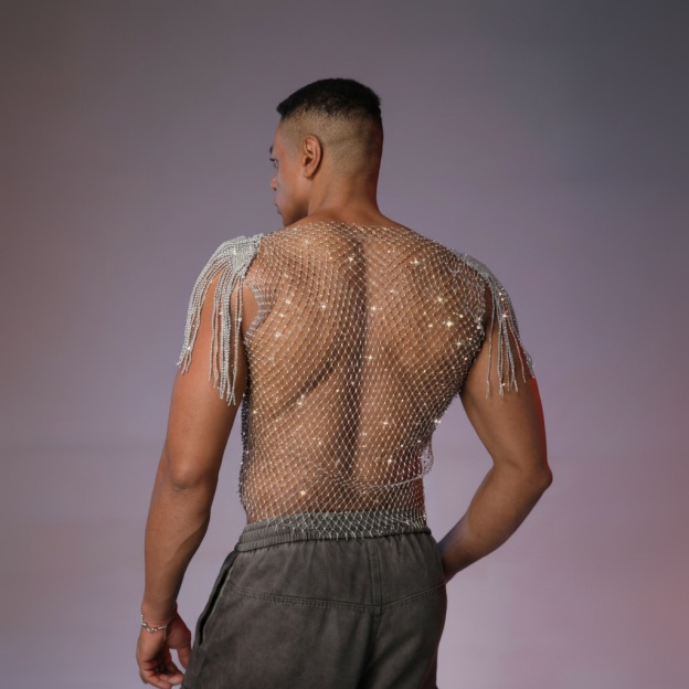 Starluxe Mesh Sparkle Top – Style B - image 9