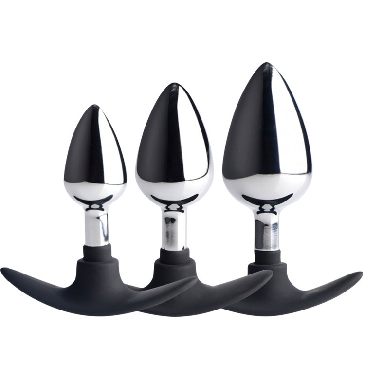 Tailz Master Series Dark Invader Metal & Silicone Anal Plug-WeLovePlugs