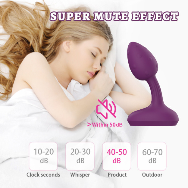 SilkyTouch Remote Control Vibrating Anal Butt Plug-WeLovePlugs