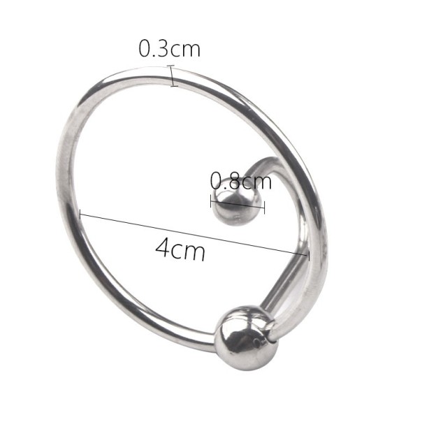 Sperm Stopper with Frenum Ball Penis Plug -WeLovePlugs