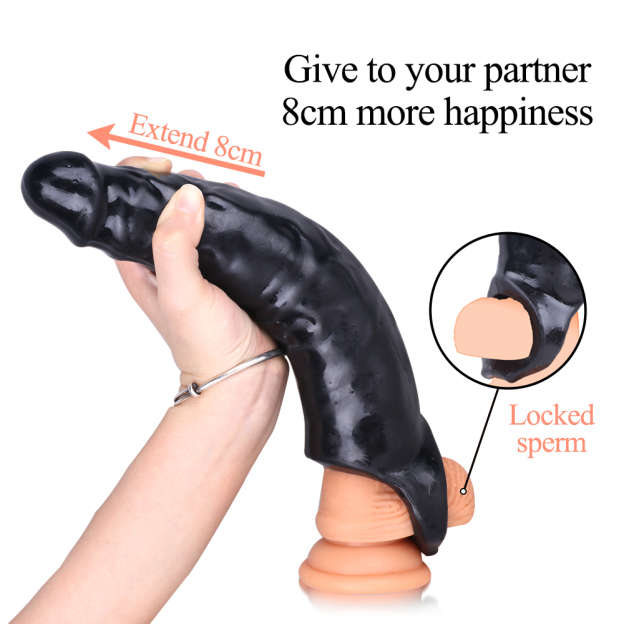 Mighty Penis Extender Sleeve with Ball Loop 