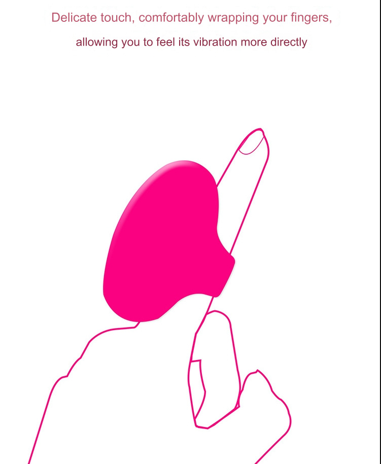 Finger Button Vibrating Clit Stimulator -WeLovePlugs