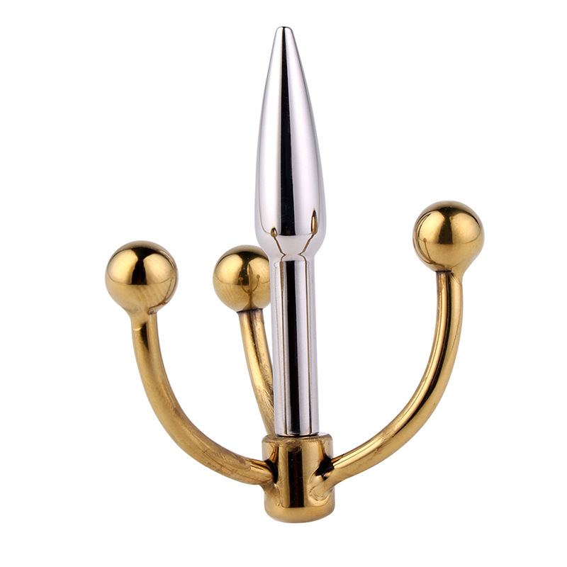 Stainless Steel Urethral Plug Expansion Masturbation Props -WeLovePlugs