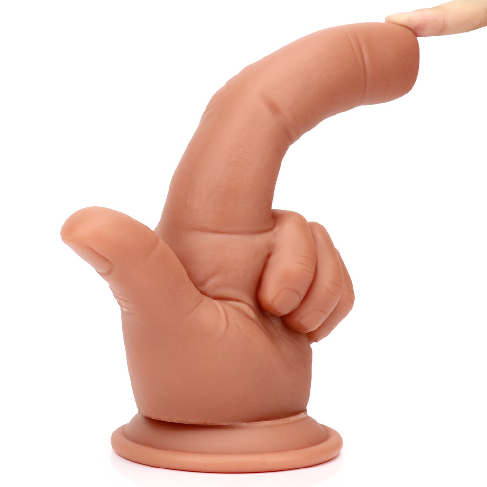 8.66'' Realistic Finger Dildo-WeLovePlugs