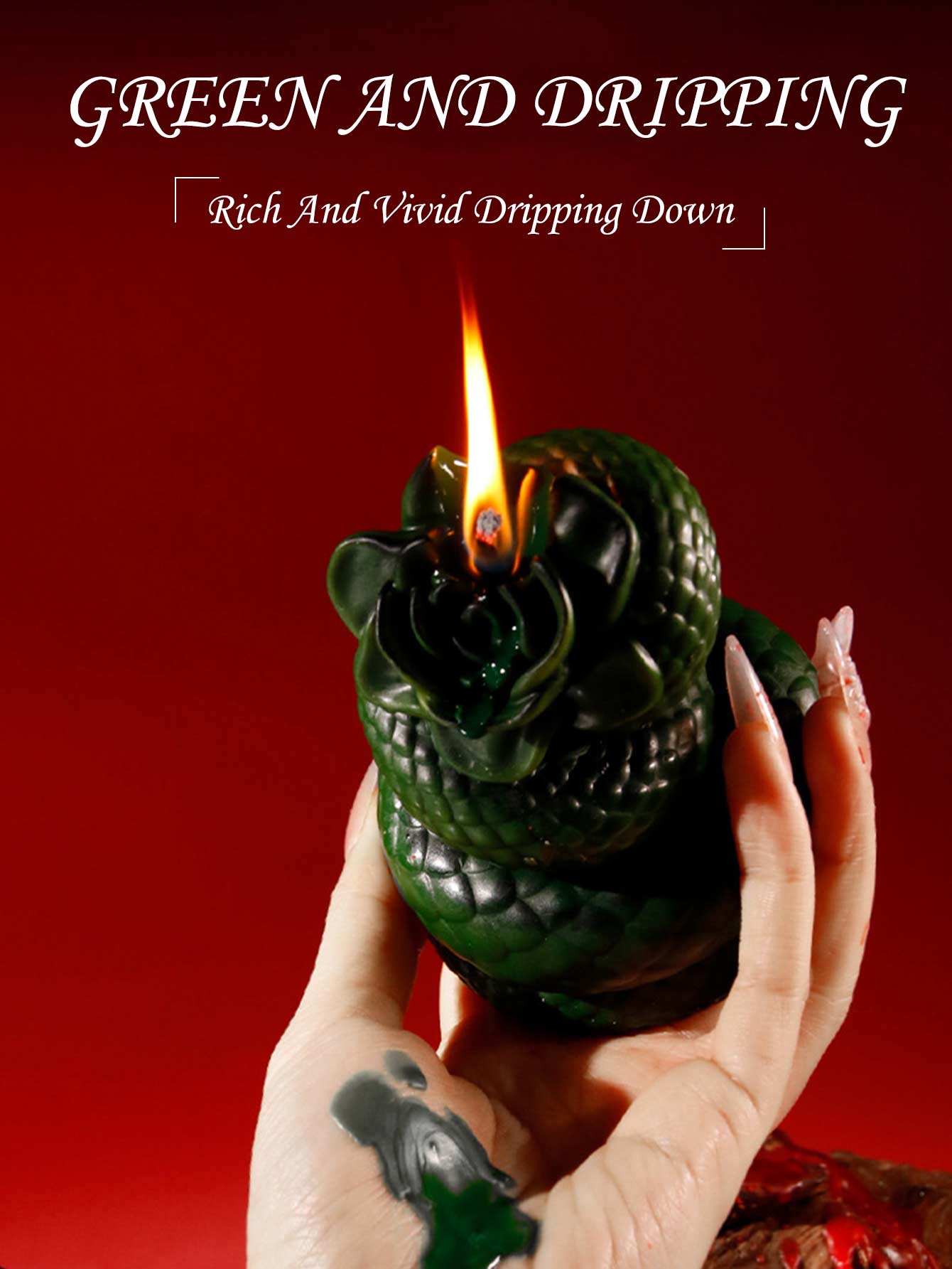 Serpent Rose Low-Temperature Candle