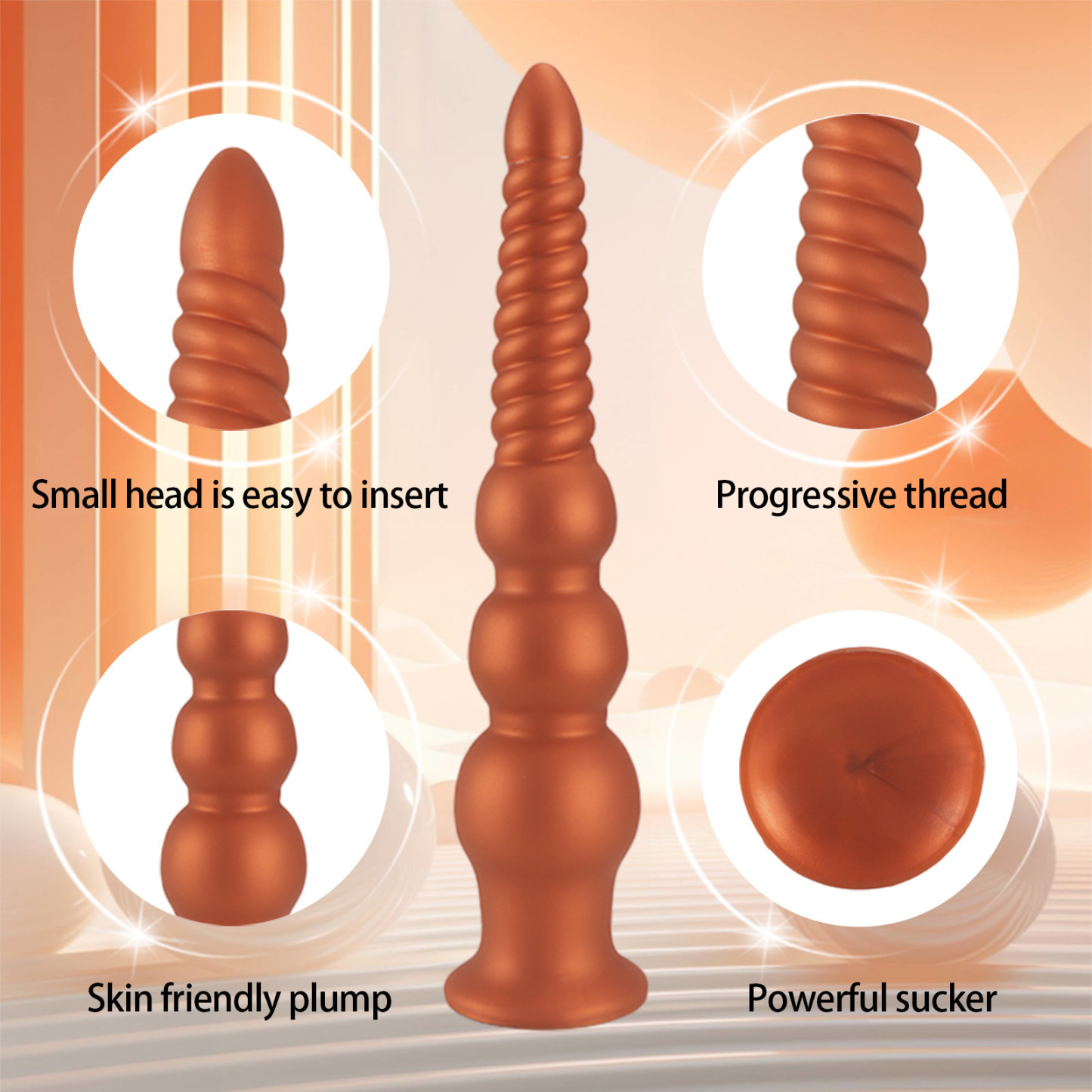 Gape Glider Silicone Plug-WeLovePlugs