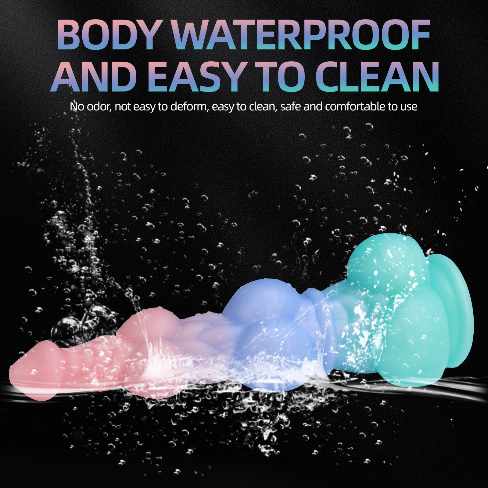 Multi-Node Silicone Fantasy Dildo - image 11