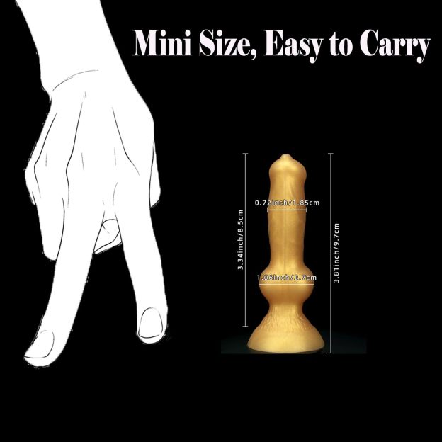 3.34'' Fantasy Knot Mini Dildo-WeLovePlugs