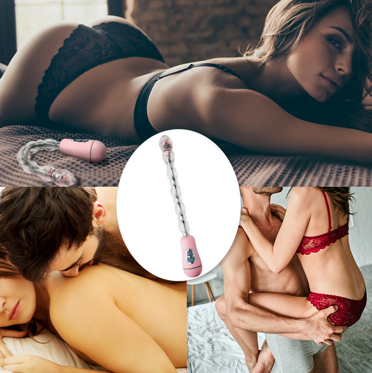 Sleek & Powerful 12-Speed Vibrator Beaded Dildo – Perfectly Sized for Intense Pleasure