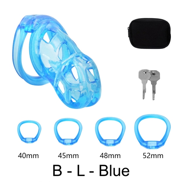 High Quallity 3D Print Breathable TPE Chastity Cage-WeLovePlugs