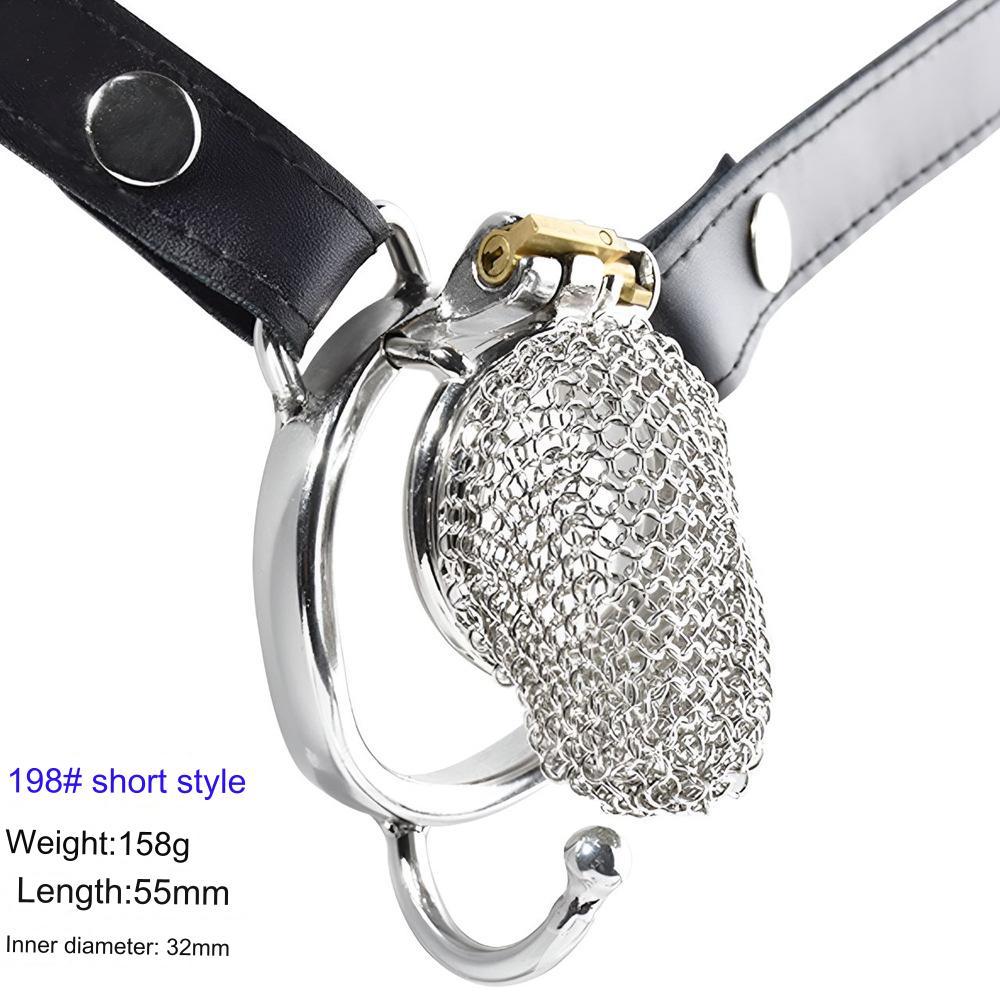 Chain Mail Plating Chastity Cage -WeLovePlugs