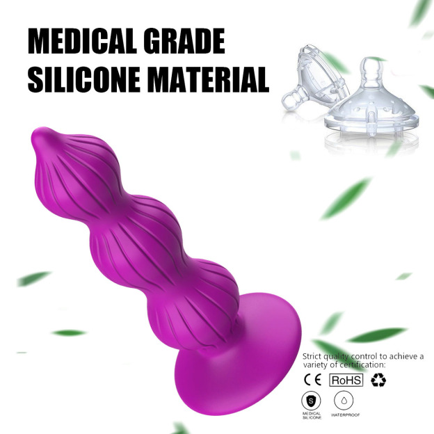 Beaded Style Silicone Anal Plug-WeLovePlugs
