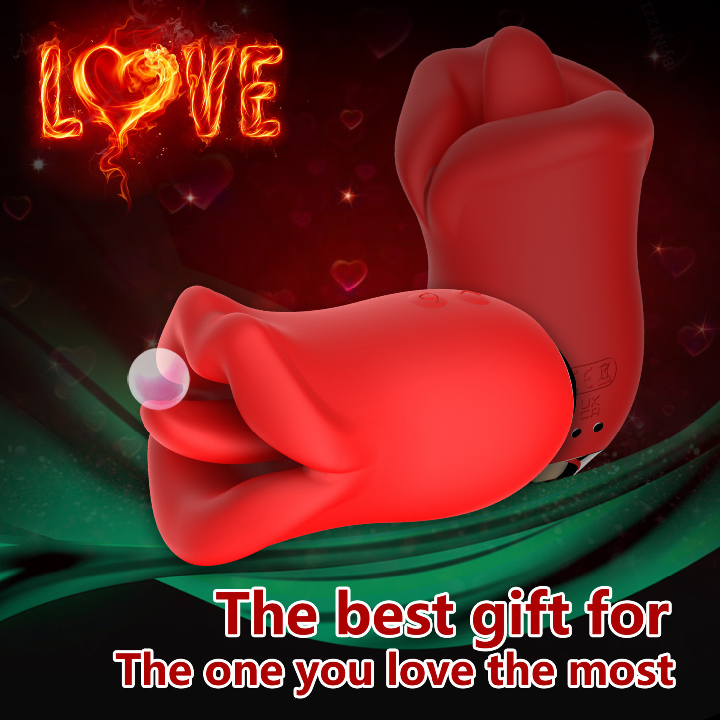 Peach Tease Tongue Vibrator - image 5