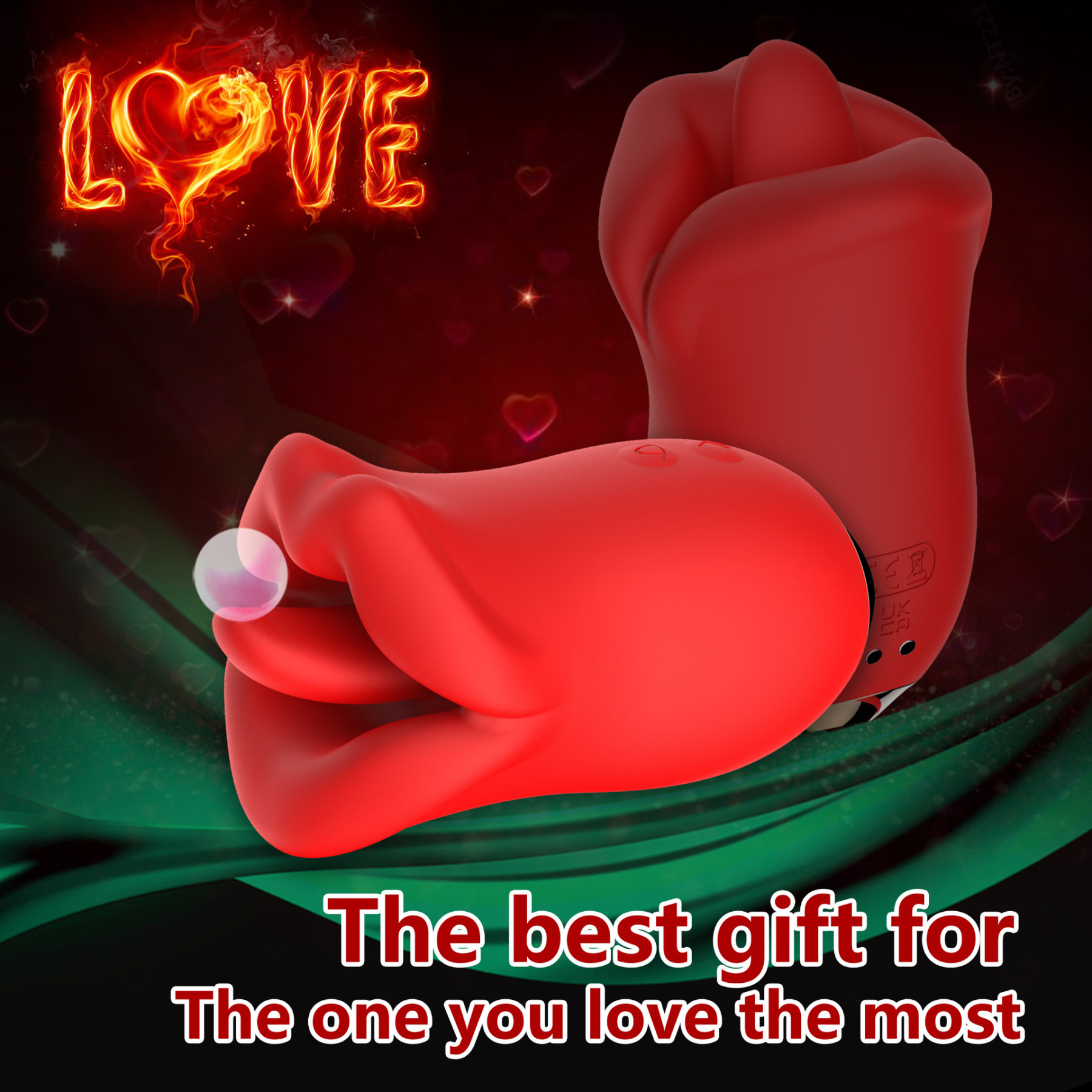 Peach Tease Tongue Vibrator - image 5