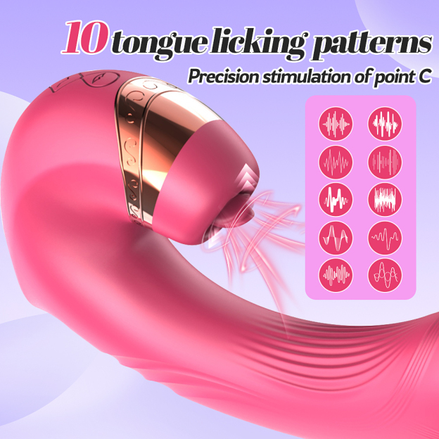 6.9'' Wearable 10-mode Vibrator - image 4
