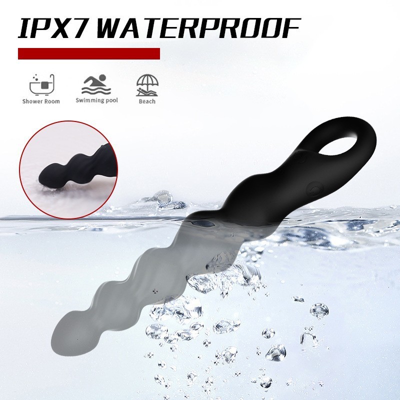 WavePulse Pro - 12X Vibrating Anal Beads